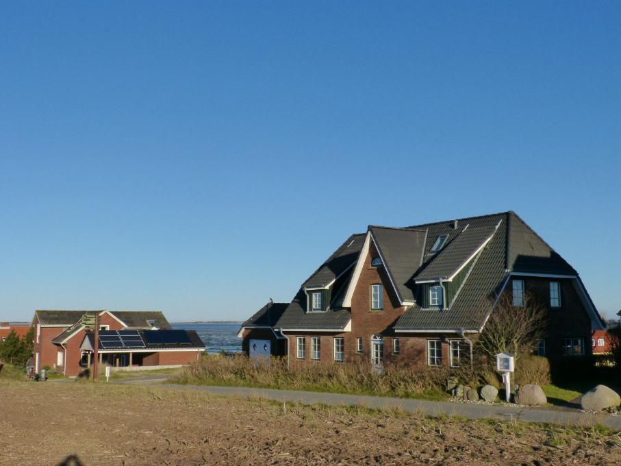 Haus Nordlicht Ferienwohnung *Auer Lun* Nebel Exteriér fotografie